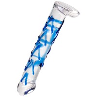 Реалистичный фаллос с ярко выраженной головкой и рельефным стволом Sexus Glass 17 см