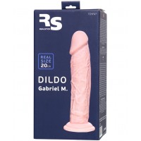 Реалистичный фаллоимитатор на присоске RealStick Silicone Gabriel M 20 см