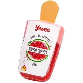 Бальзам для губ Yovee Жаркий Поцелуй с разогревающим эффектом и вкусом арбуза 5 мл