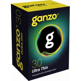Презервативы Ganzo №30 Ultra Thin ультратонкие