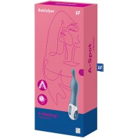 Satisfyer, Германия Универсальный вибратор с точечным стимулятором Satisfyer A-Mazing 1 голубой — купить в Минске Изображение Satisfyer, Германия Универсальный вибратор с точечным стимулятором Satisfyer A-Mazing 1 голубой