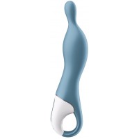 Satisfyer, Германия Универсальный вибратор с точечным стимулятором Satisfyer A-Mazing 1 голубой — купить в Минске Изображение Satisfyer, Германия Универсальный вибратор с точечным стимулятором Satisfyer A-Mazing 1 голубой