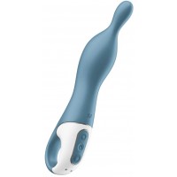 Satisfyer, Германия Универсальный вибратор с точечным стимулятором Satisfyer A-Mazing 1 голубой — купить в Минске Изображение Satisfyer, Германия Универсальный вибратор с точечным стимулятором Satisfyer A-Mazing 1 голубой