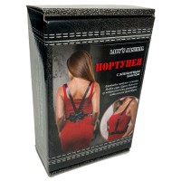 Кожаная портупея с элегантным бантом