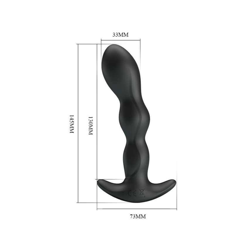 Перезаряжаемый массажер простаты с вибрацией Anal Massager ДЕФОРМИРОВАННАЯ УПАКОВКА