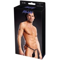 Мужские V-стринги Pouch черного цвета S/M