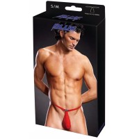 Мужские V-стринги Pouch красного цвета S/M