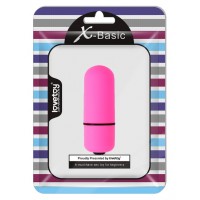 Розовая вибропуля X-Basic Bullet Mini Lovetoy
