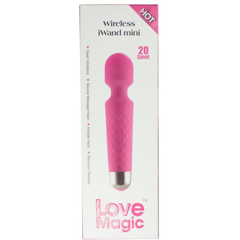 Вибромассажер Love Magic iWand mini Pink