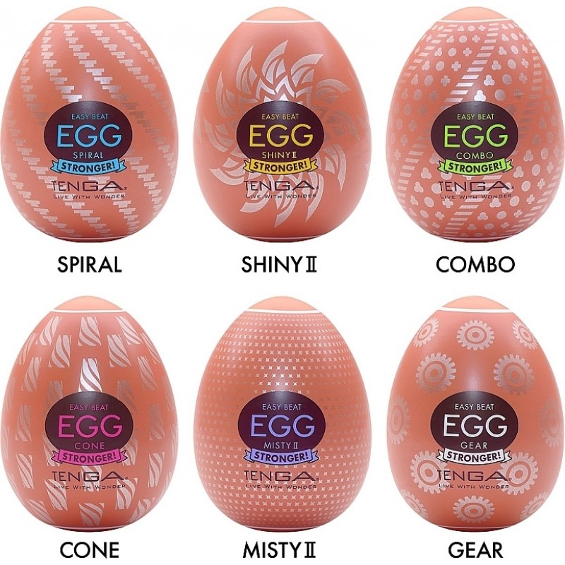 Мастурбатор яйцо Tenga Egg Spiral