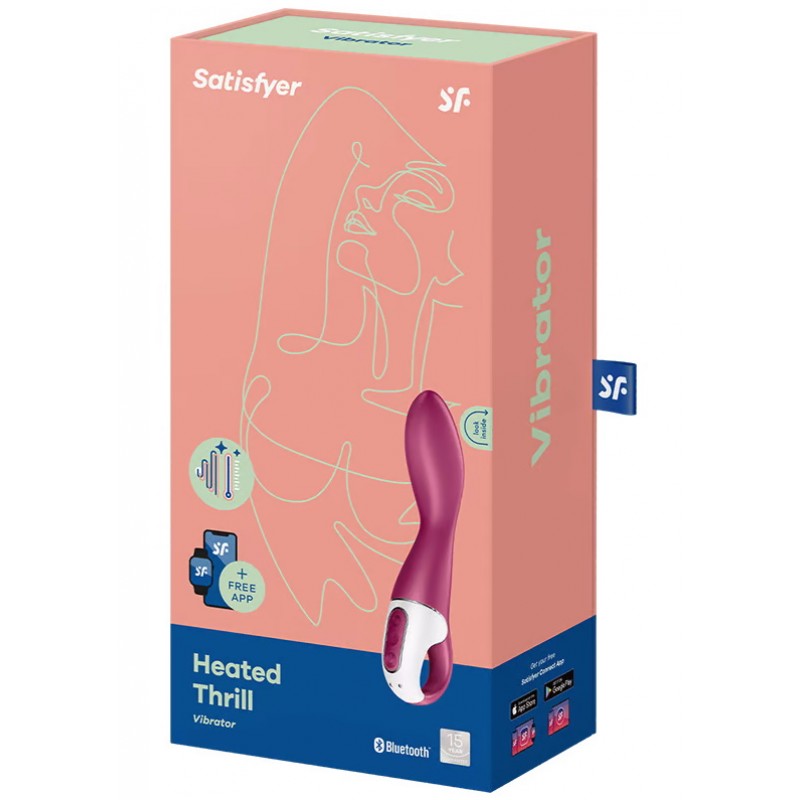 Смарт-вибратор для зоны G с подогревом Satisfyer Heated Thrill