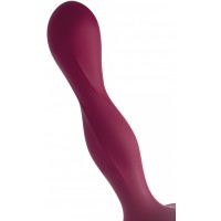 Фаллос Satisfyer Double Ball-R со смещенным центром тяжести красный 18 см