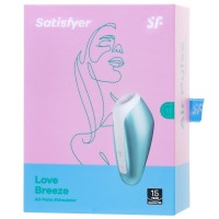 Вакуумно-волновой стимулятор клитора Satisfyer Love Breeze голубой