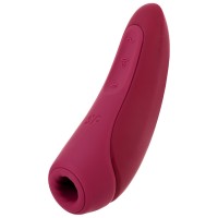 Вакуумный смарт-стимулятор клитора с вибрацией Satisfyer Curvy 1+ Rose Red