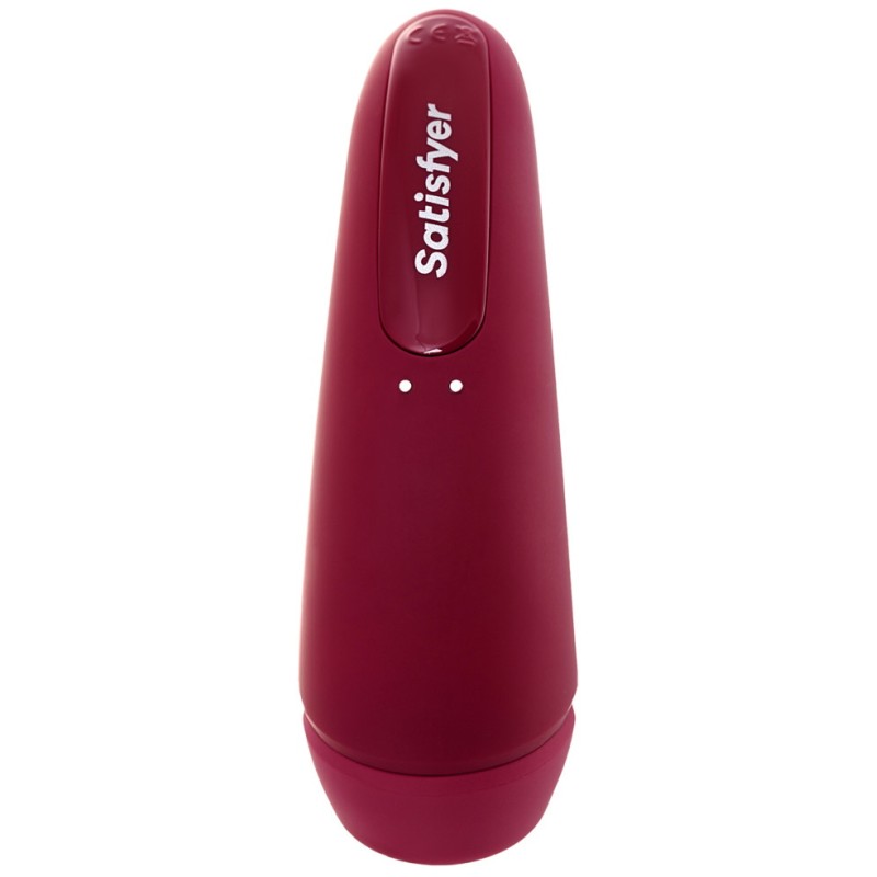 Вакуумный смарт-стимулятор клитора с вибрацией Satisfyer Curvy 1+ Rose Red