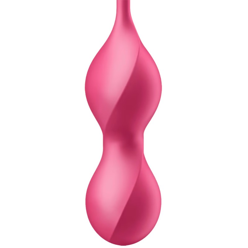 Вагинальные смарт-шарики с вибрацией Satisfyer Love Birds 2 красные