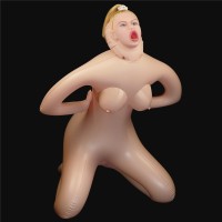 Кукла Jayola в позе наездницы с открытым ротиком и большой грудью Cowgirl Style Love Doll