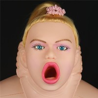 Кукла Jayola в позе наездницы с открытым ротиком и большой грудью Cowgirl Style Love Doll