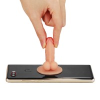 Сувенирная подставка для телефона пенис на присоске Universal Pecker Stand Holder