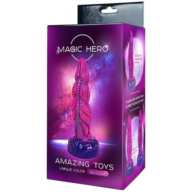 Фаллоимитатор Язык Космического Пришельца Magic Hero 21 см