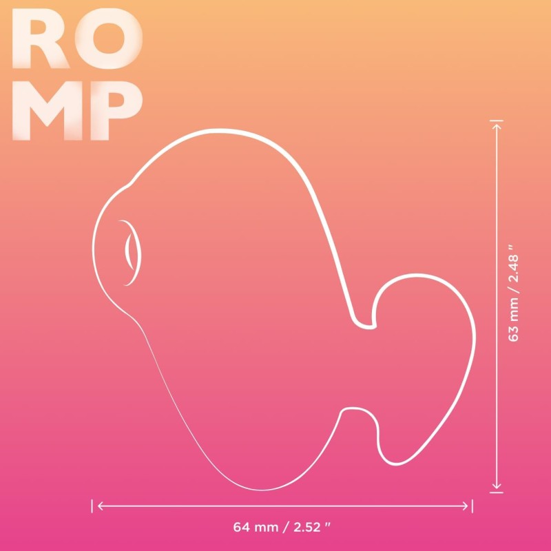 Бесконтактный мини-стимулятор клитора Romp Kiss