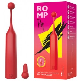 Точечный вибростимулятор Romp Pop красный