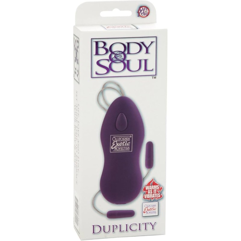 Вибромассажер-яичко Body And Soul Duplicity
