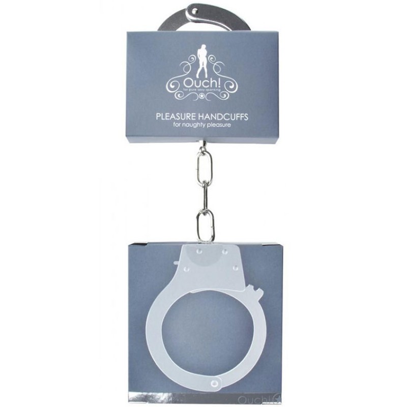 Металлические наручники Ouch Beginners Handcuffs