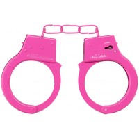 Розовые металлические наручники Ouch Beginners Handcuffs