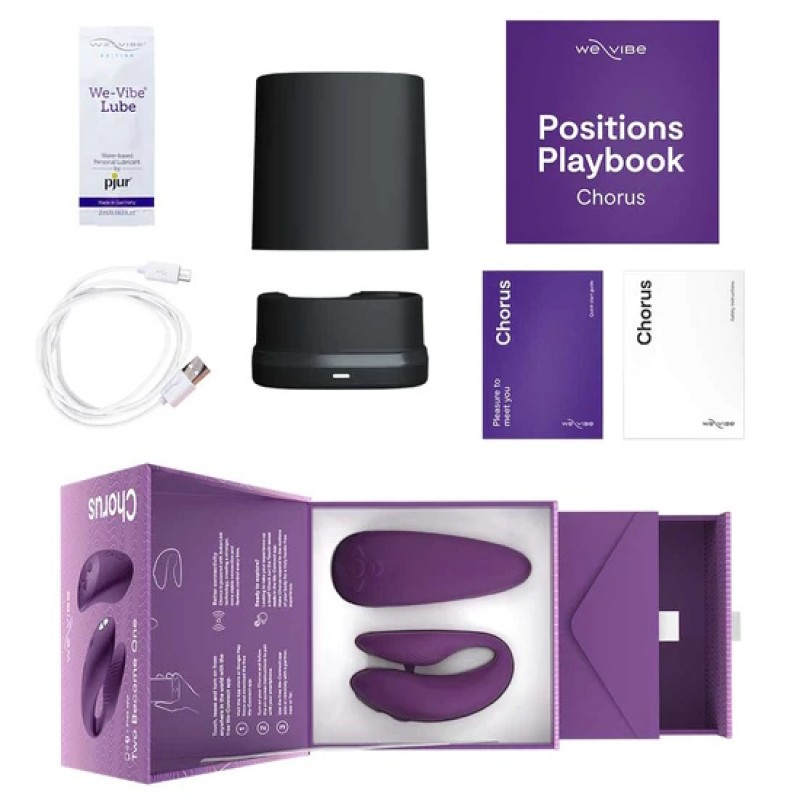 Изображение We-Vibe, Канада Смарт-вибратор для двоих We-Vibe Chorus фиолетовый