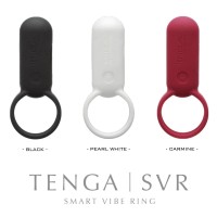 Эрекционное кольцо Tenga Smart Vibe черное