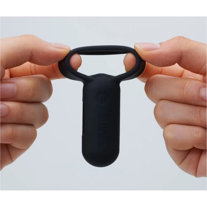 Эрекционное кольцо Tenga Smart Vibe черное