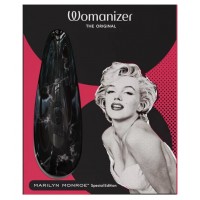 Бесконтактный стимулятор клитора Womanizer Marilyn Monroe Black Marble​