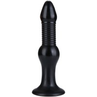 Фаллос с ребристым рельефом X-Men Butt Plug 28 см