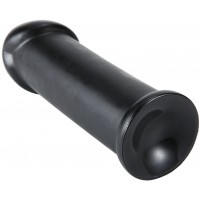 Черный фаллоимитатор с ярко выраженной головкой X-Men Butt Plug 26 см
