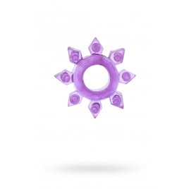 Эрекционное кольцо на пенис TOYFA, TPE, фиолетовый
