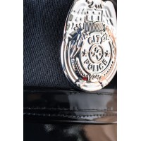 Костюм полицейского Candy Girl Cayenne (топ,юбка,стринги,головной убор,значки) черный, OS