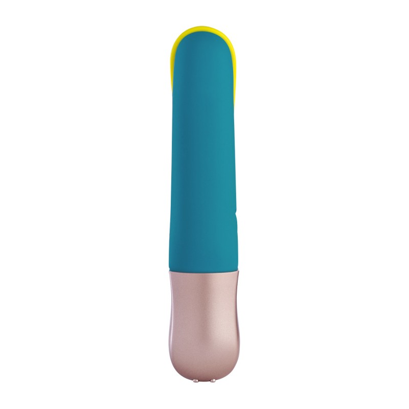 Вибратор Fun Factory AMORINO, силикон, голубой, 17 см