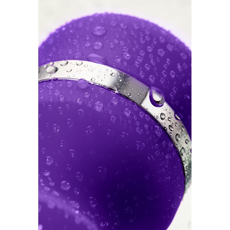 Вибромассажер Nalone Rock, силикон, фиолетовый, 19,2 см