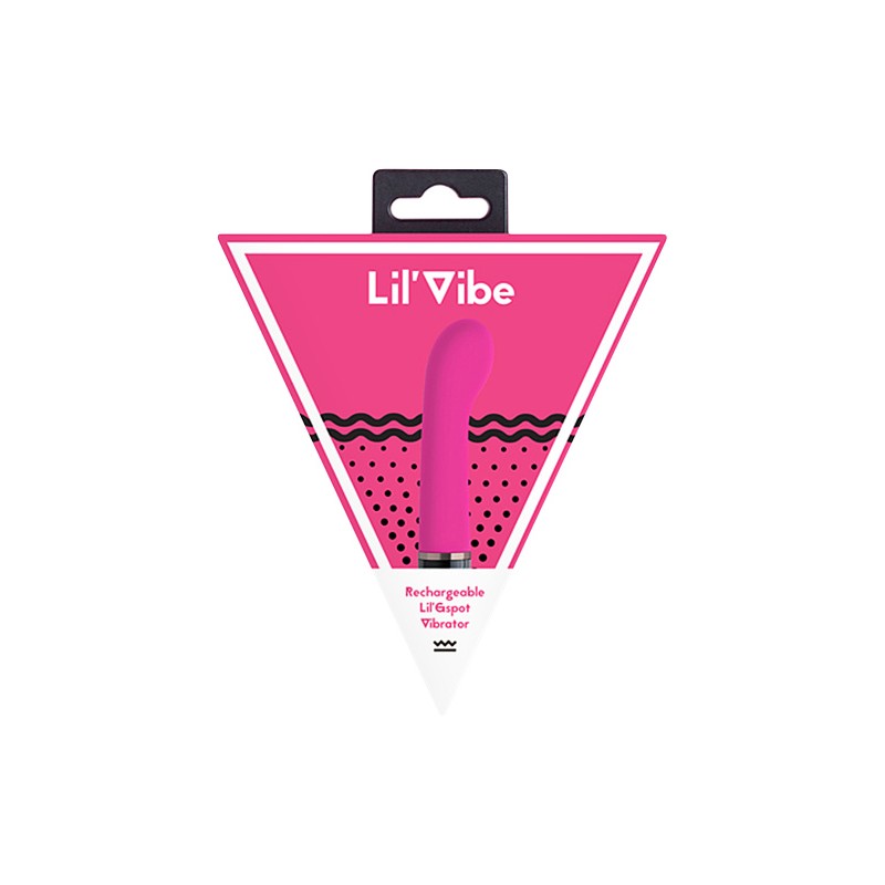 Вибратор Lil'Vibe, силикон, розовый, 13 см