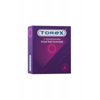 Презервативы Torex, ультратонкие, латекс, 19 см, 5,5 см, 3 шт.