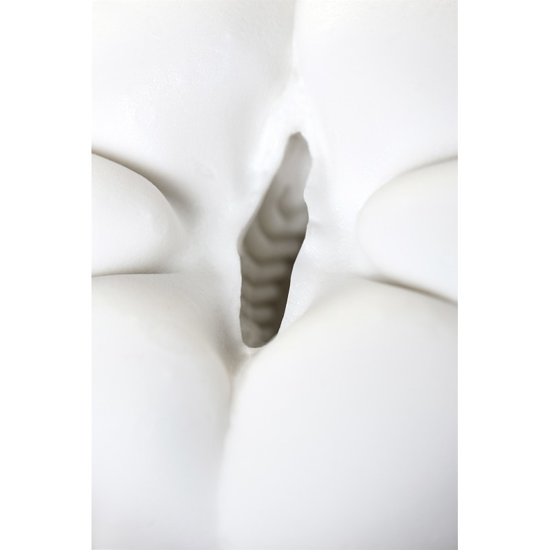 Мастурбатор нереалистичный, ORB Durance, MensMax, TPE, белый, 15 см