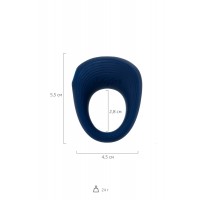 Фото NINGHAI COUNTY JIMEITE ELECTRONICS CO., LTD, адрес: №18, 8th Jinshan road, Ningbo, Китай Эрекционное кольцо на пенис Satisfyer Rings, силикон, синий 5,5 см.