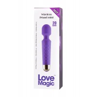 Вибромассажер Love Magic, беспроводной, силикон, фиолетовый