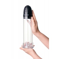 Помпа для пениса Erotist Man up pump, ABS пластик, прозрачная, 30 см