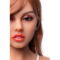 Кукла реалистичная  Jenifer, TPE, рыжая, телесный, 160 см