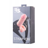Страпон на креплении RealStick Strap-On Hunter, TPR, телесный, 14,5 см