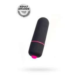 Вибропуля A-Toys Alli ABS пластик, черный, 5,5 см, Ø 1,7 см