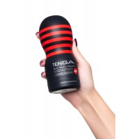 Нереалистичный мастурбатор TENGA  Original Vaccum Cup, TPE, белый, 18 см