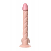 Реалистичный фаллоимитатор RealStick Nude, PVC, телесный, 31,5 см